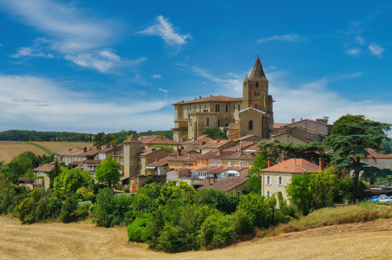 Photographie d'un paysage